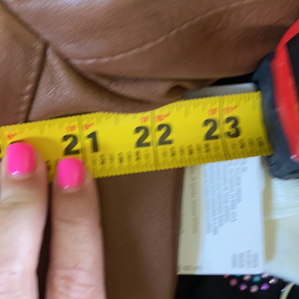 Whetblu brown leather jacket with hood - Picture 10 of 10